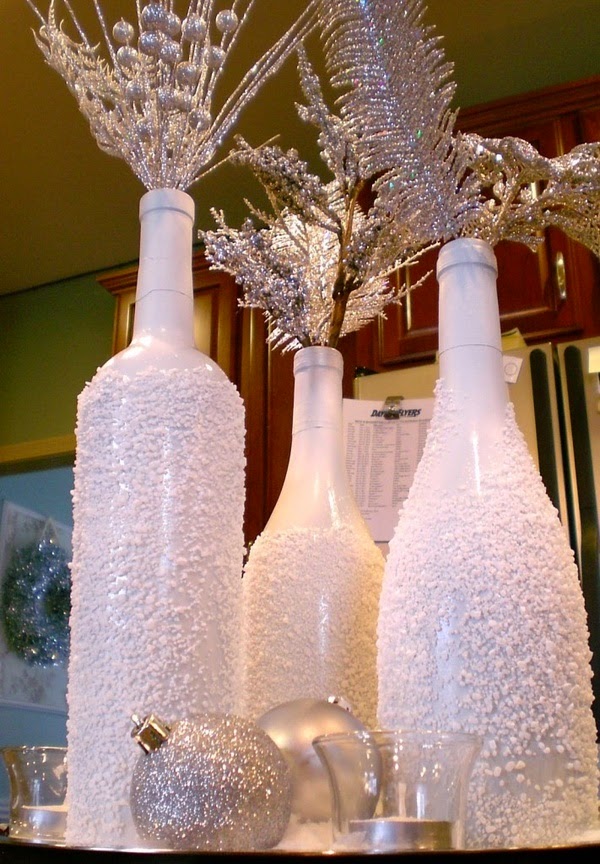 Frascos de vidrios reciclado para decorar en + 30 ideas con vidrio reciclado para fiestas de fin de año | Ecología Hoy