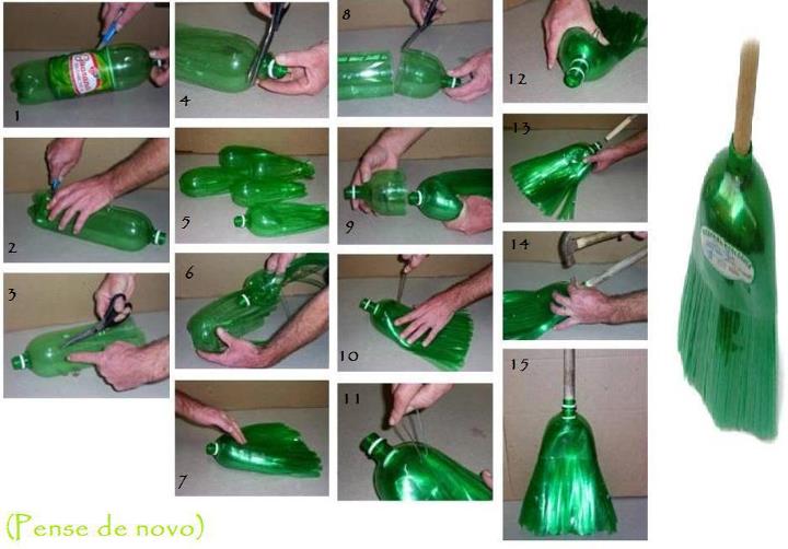 reciclaje-botella-plastica-en-escoba