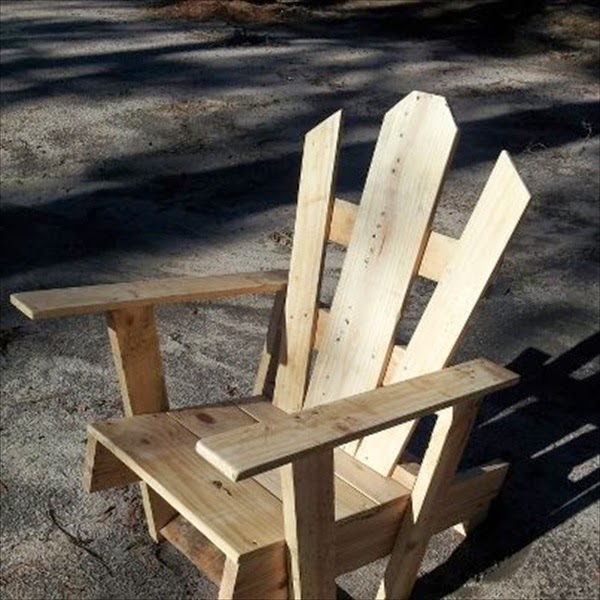 brecha Artículos de primera necesidad bebida Ideas super originales para hacer sillas con palets reciclados | Ecología  Hoy