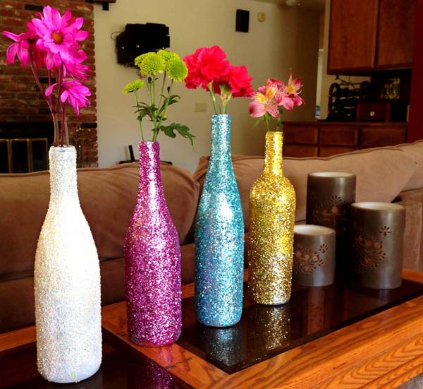decorar-la-casa-con-botellas-pintadas