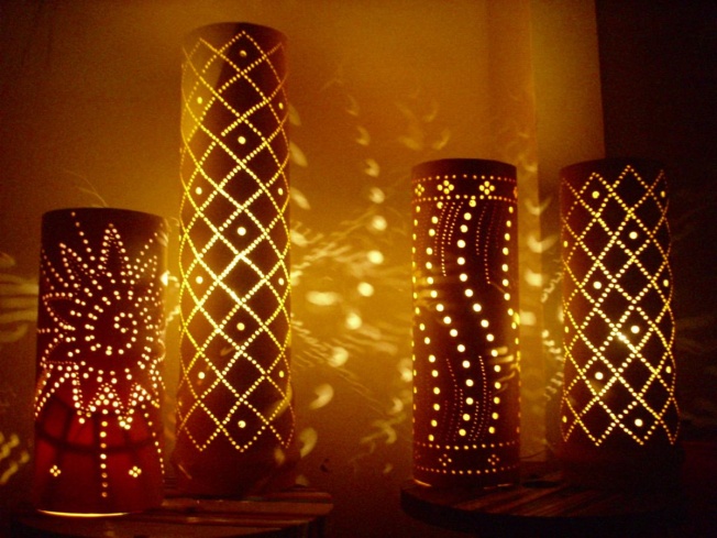 Lámparas hechas con materiales reciclados | Ecología Hoy